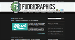 Desktop Screenshot of fudgegraphics.com